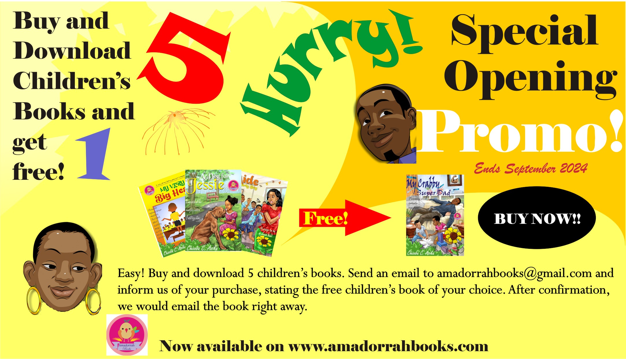 website book promo